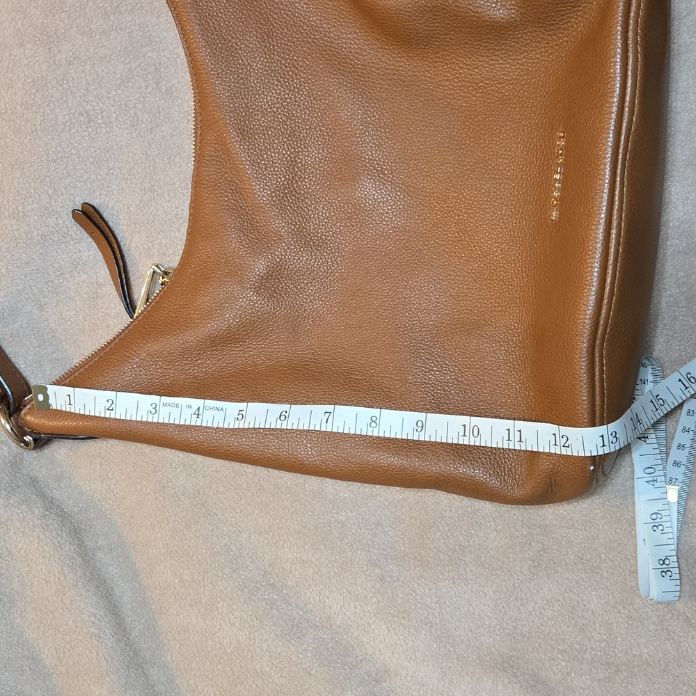 Michael Kors Acorn (Tan) Leather Hobo Bag - Picture 10 of 13